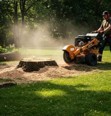 stump grinding